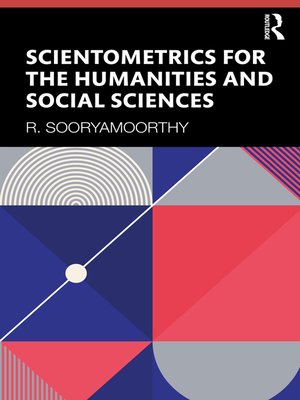 cover image of Scientometrics for the Humanities and Social Sciences